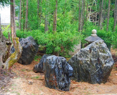 京都の庭石